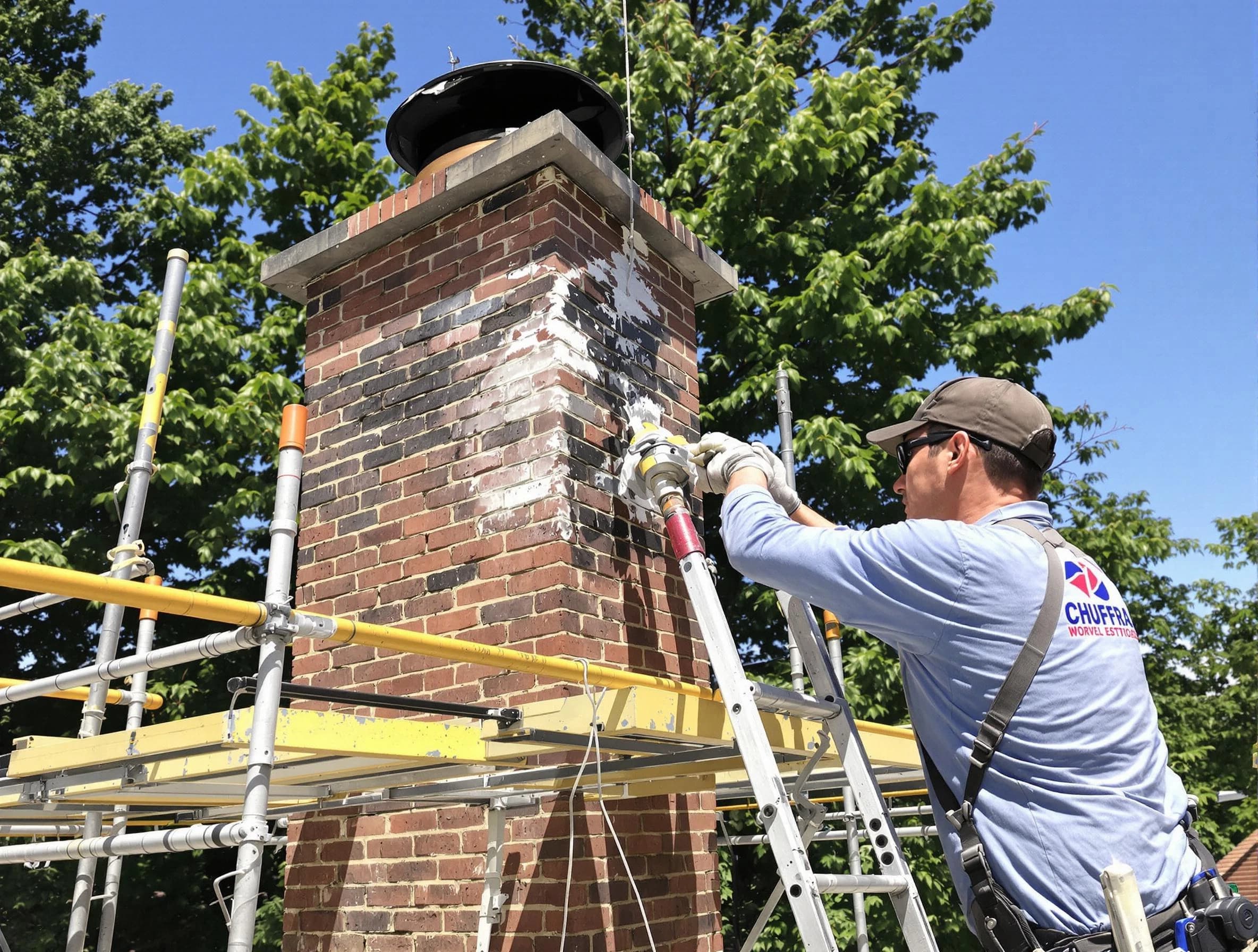 Structural chimney repair by Wall Chimney Sweep in Wall, NJ