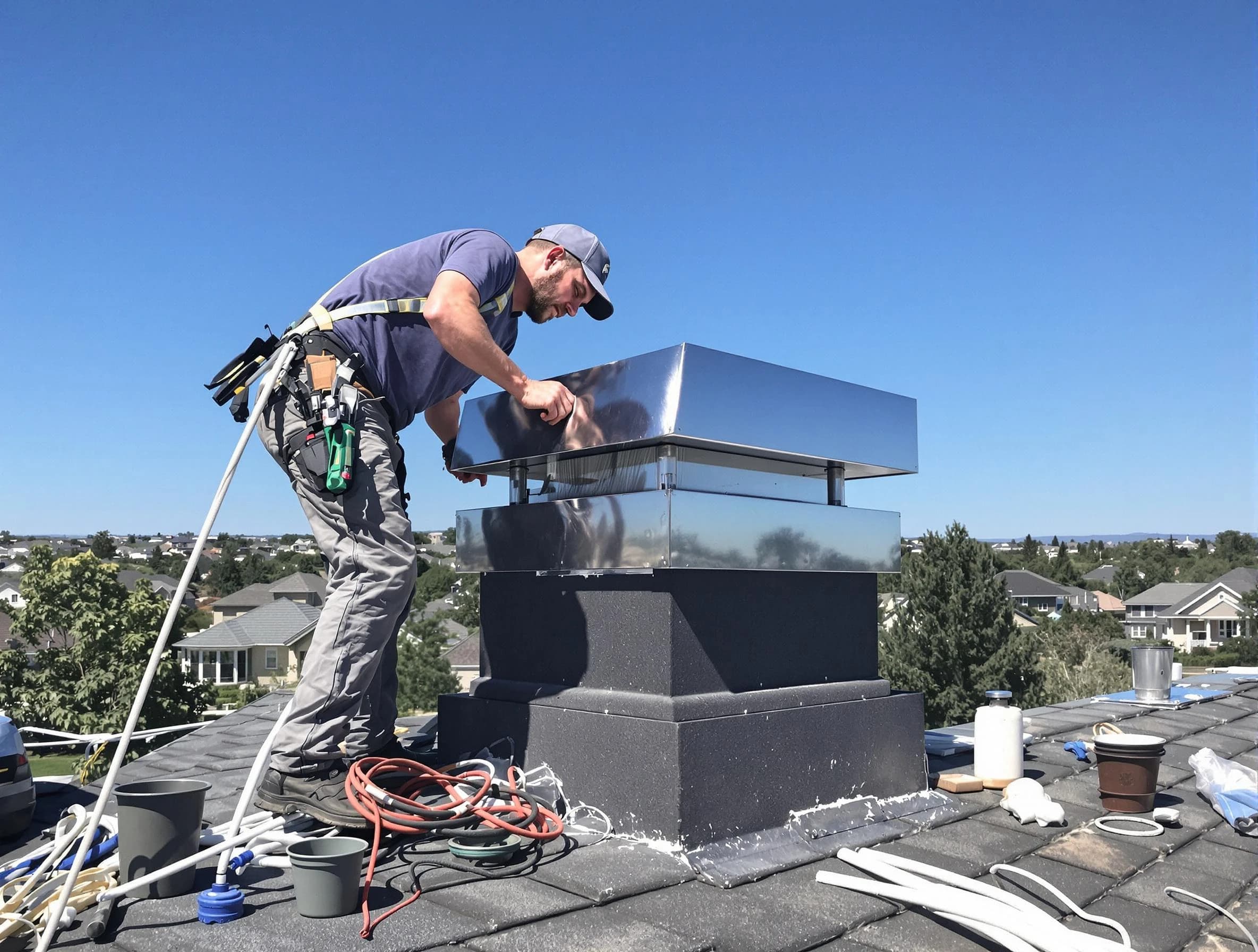 Chimney Cap Services service in Wall, NJ